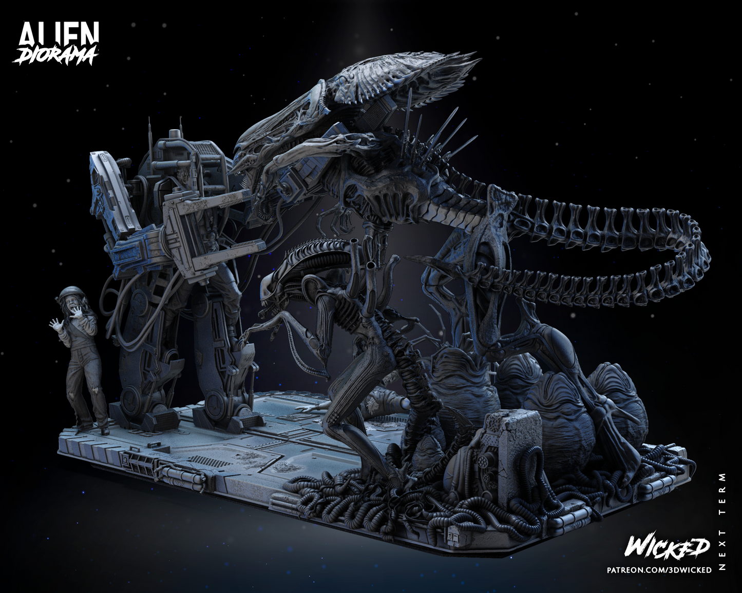 Aliens Diorama