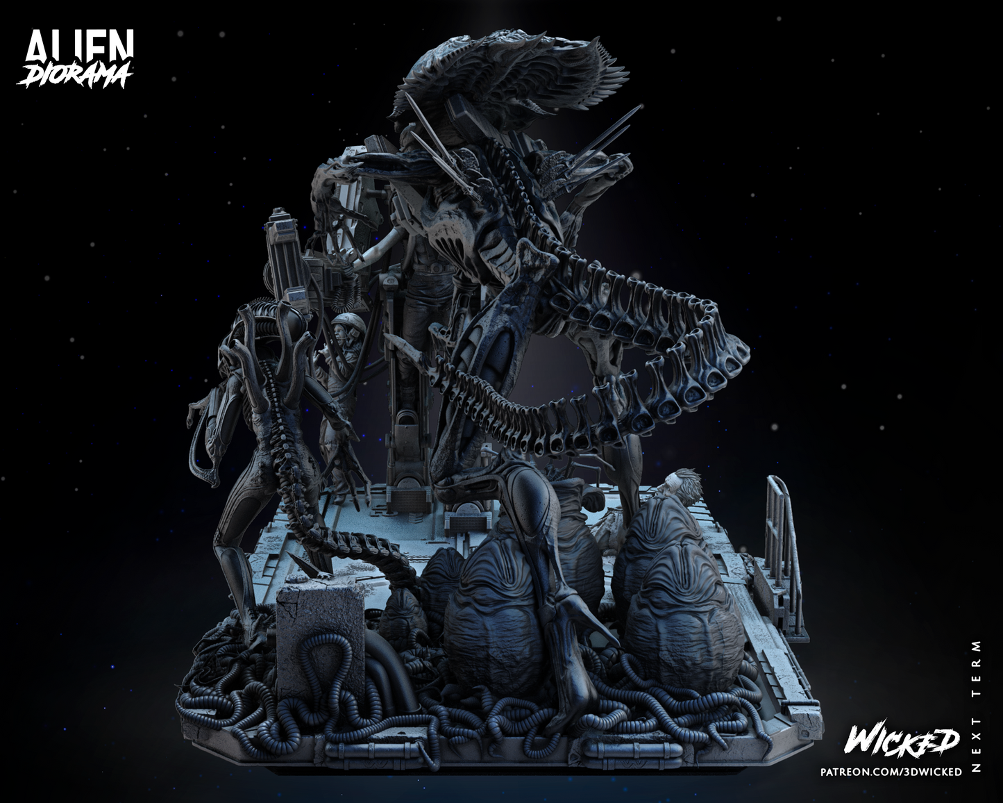 Aliens Diorama