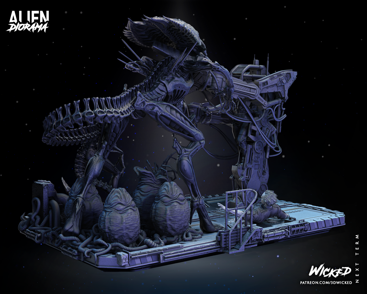 Aliens Diorama