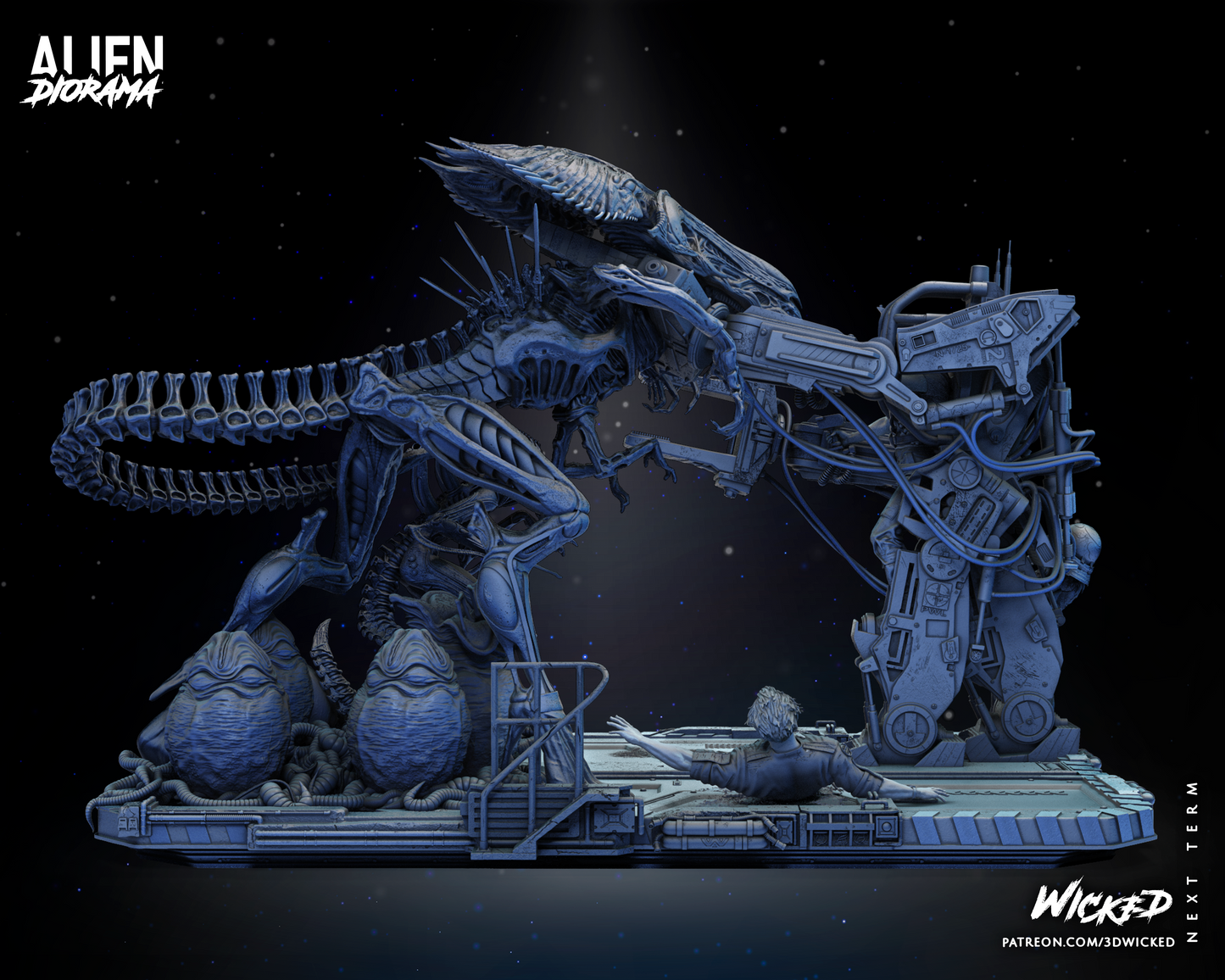 Aliens Diorama