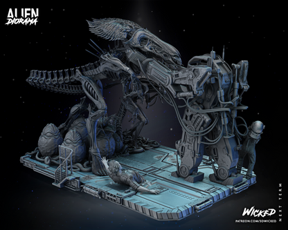 Aliens Diorama