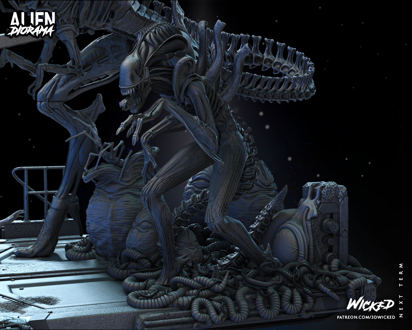 Aliens Diorama