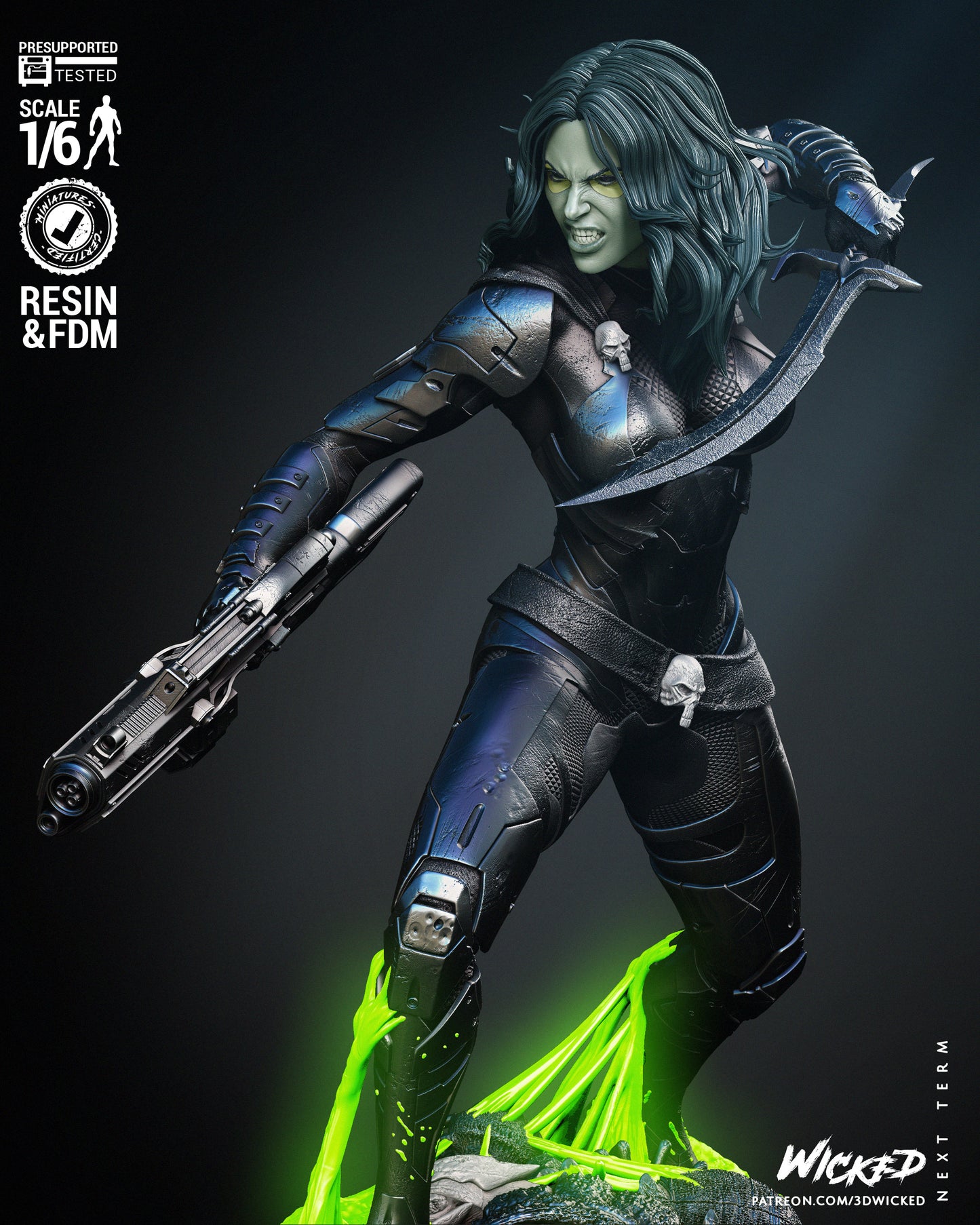 Gamora Comics Version Statue