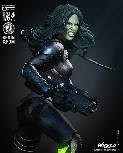 Gamora Comics Version Statue