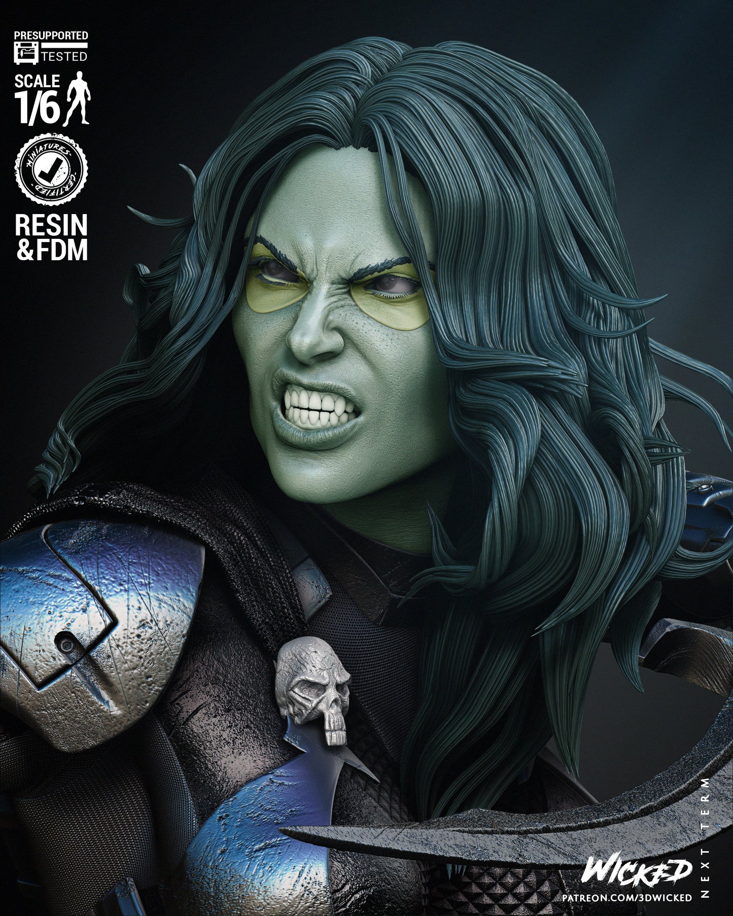 Gamora Comics Version Statue