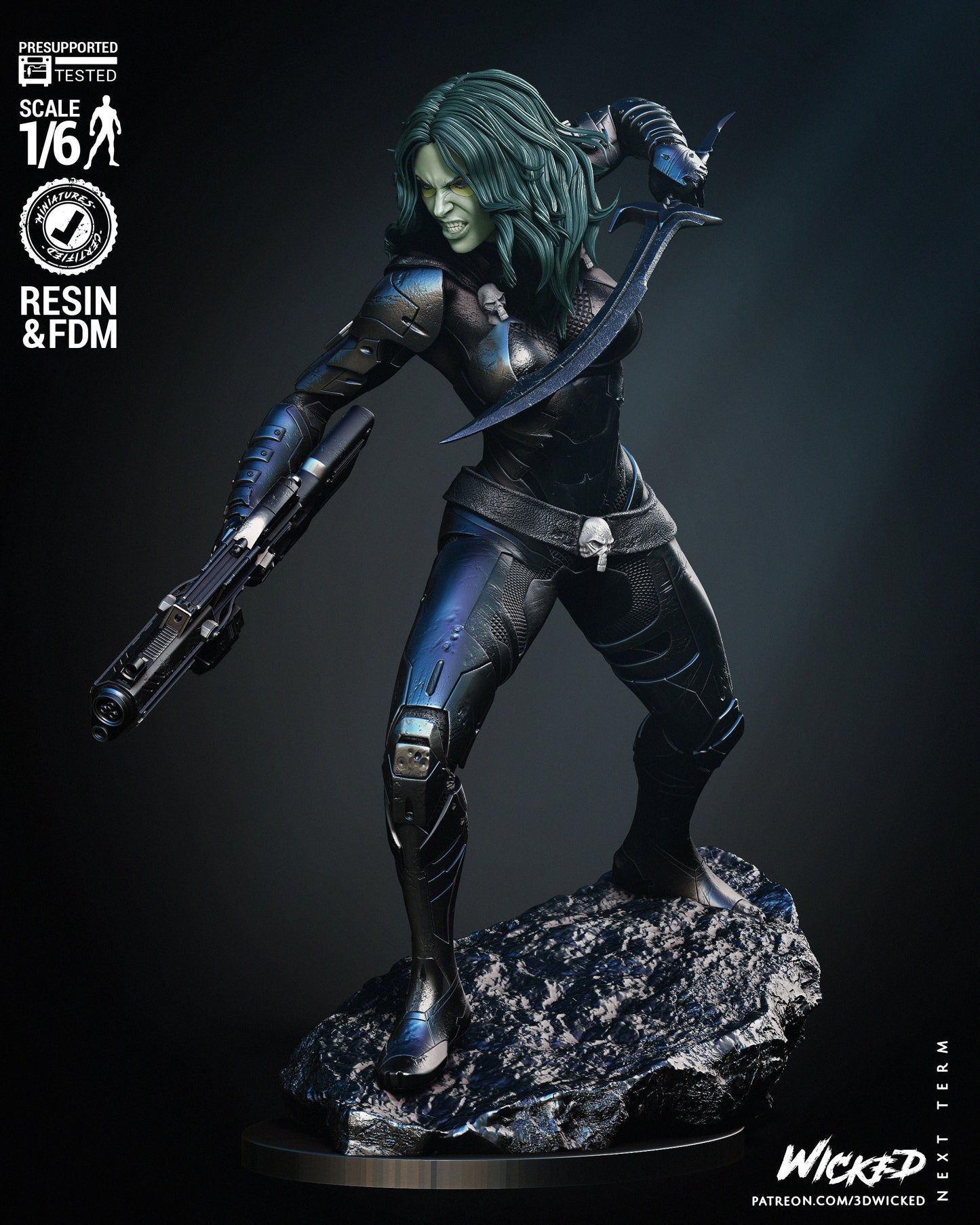 Gamora Comics Version Statue