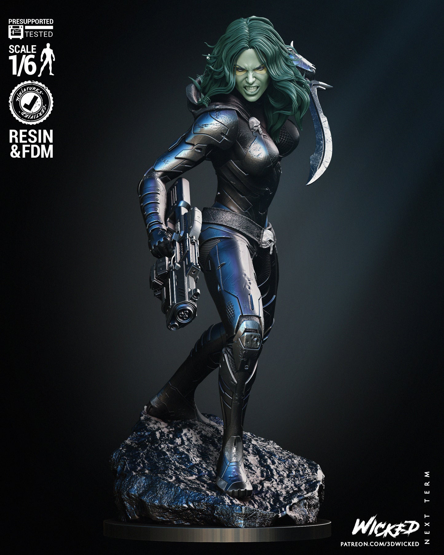 Gamora Comics Version Statue