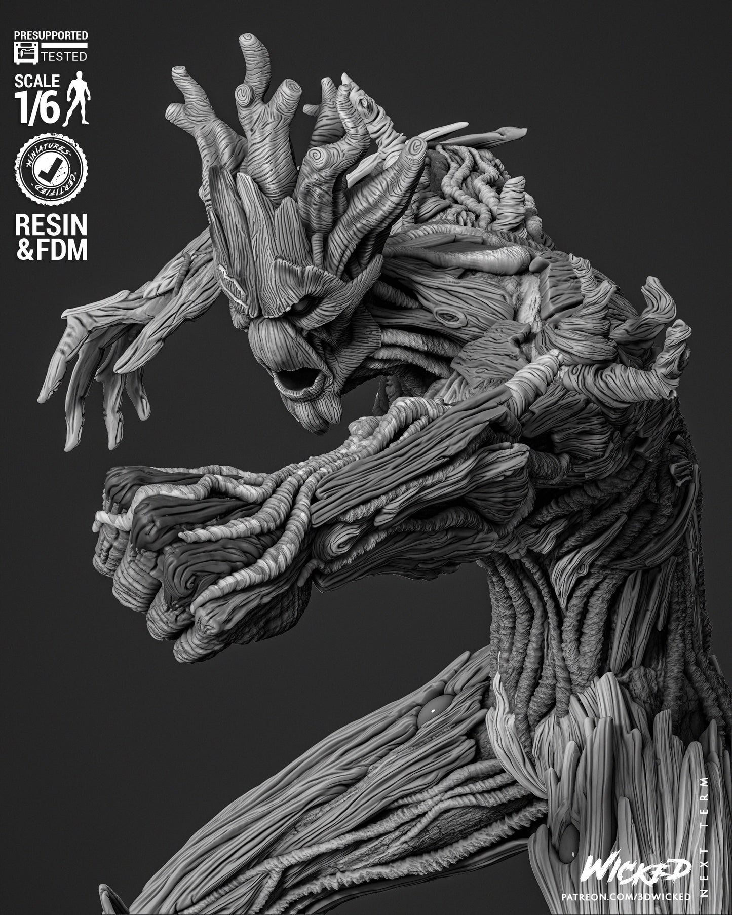 Groot Comics Version Statue