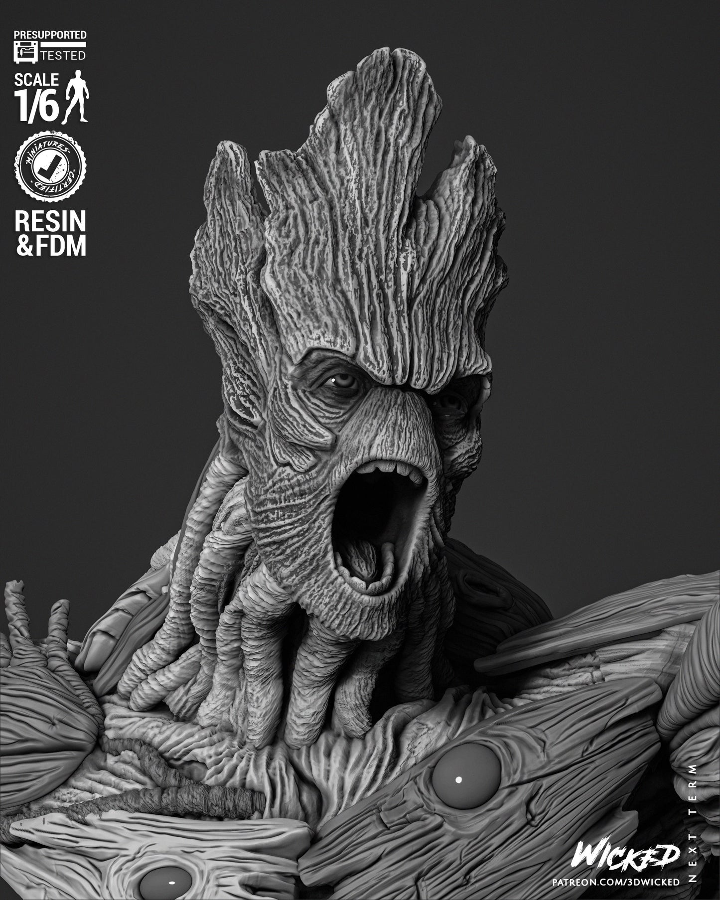 Groot Comics Version Statue