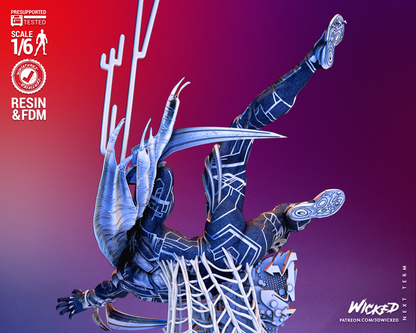 Spiderman 2099 Miguel O-Hara Statue