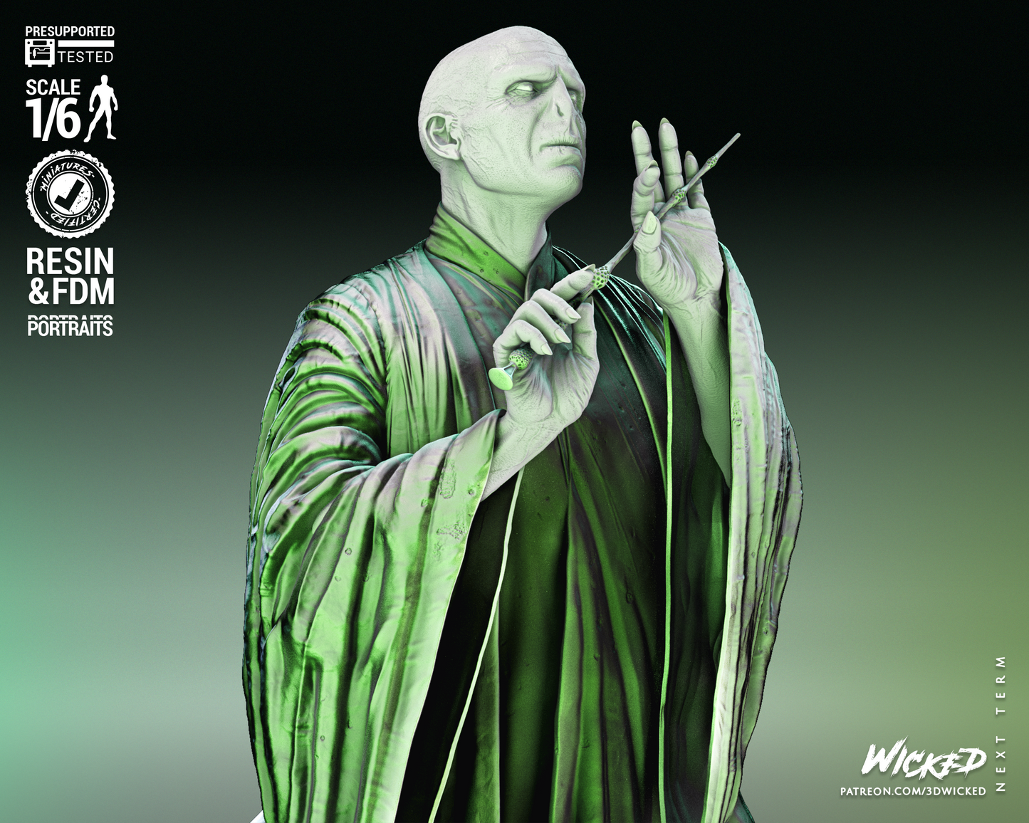 Lord Voldemort Statue