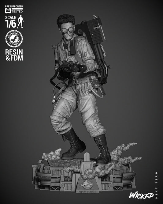 Egon Spengler (Ghostbusters) Statue