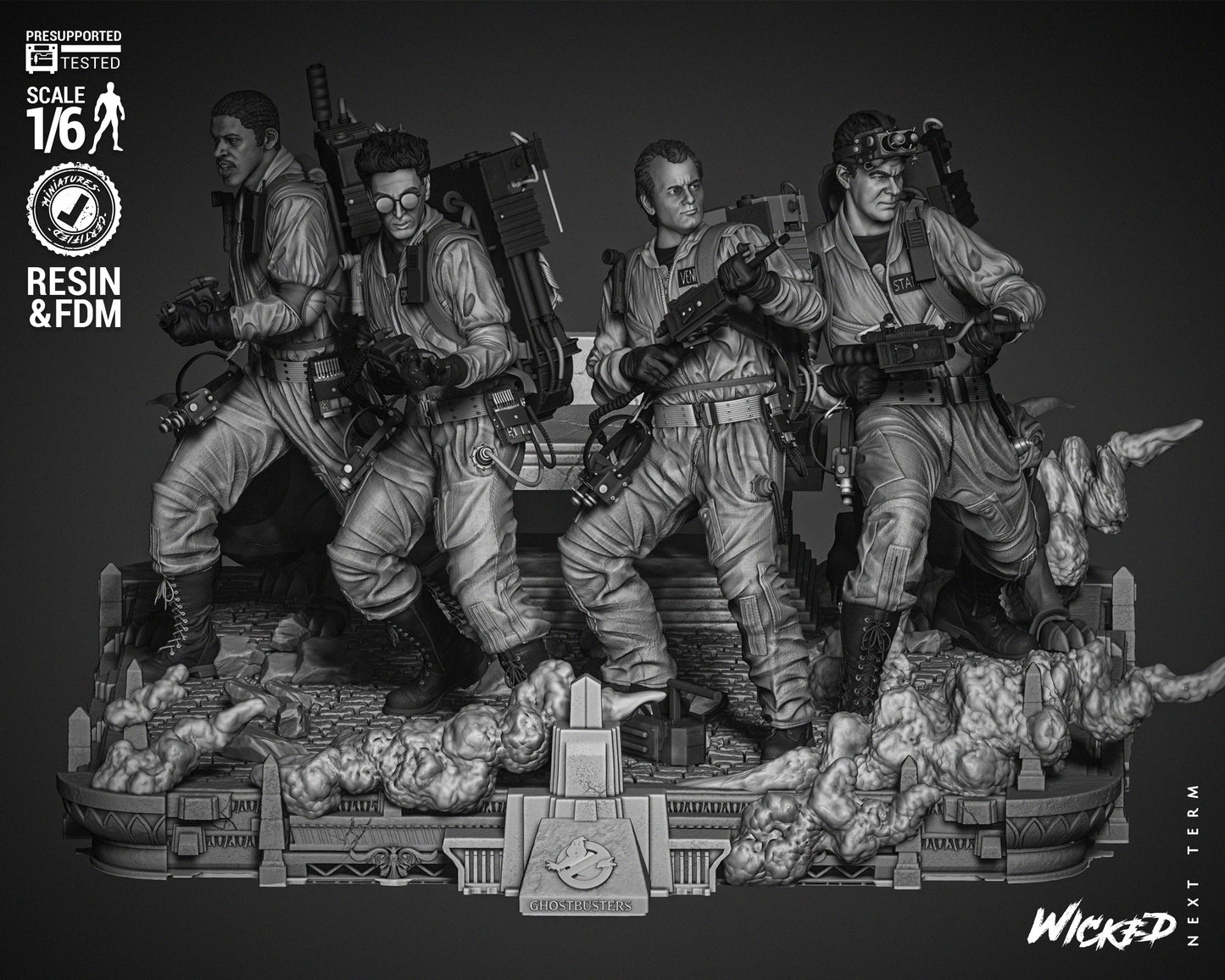 Ghostbusters Diorama