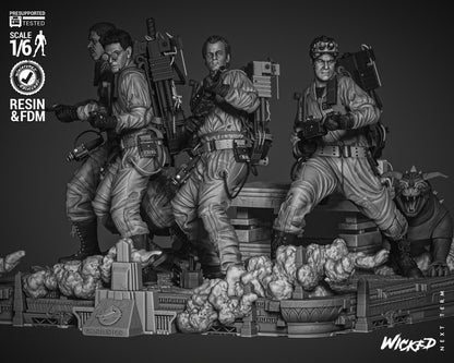 Ghostbusters Diorama