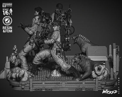 Ghostbusters Diorama