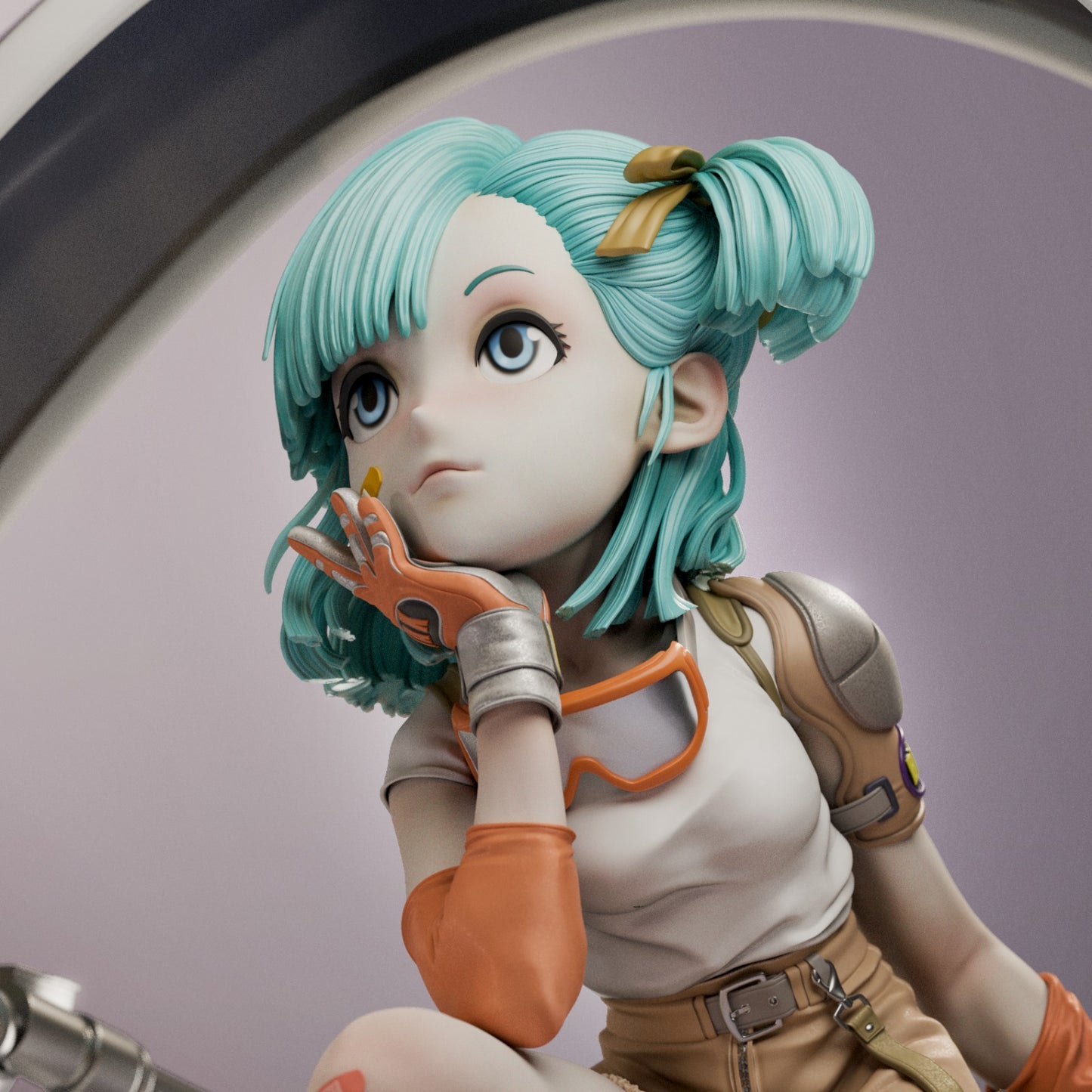 Bulma (Dragon Ball) Statue