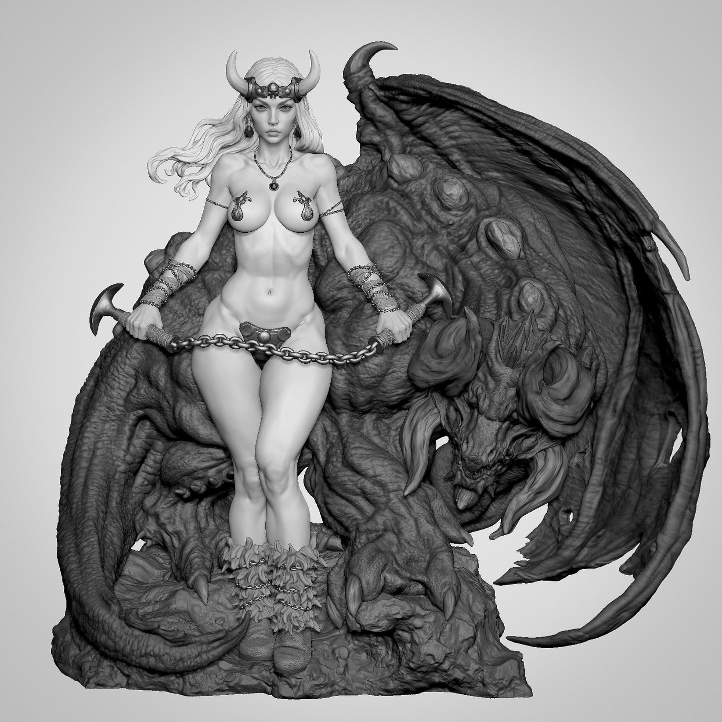 Demon Queen Statue