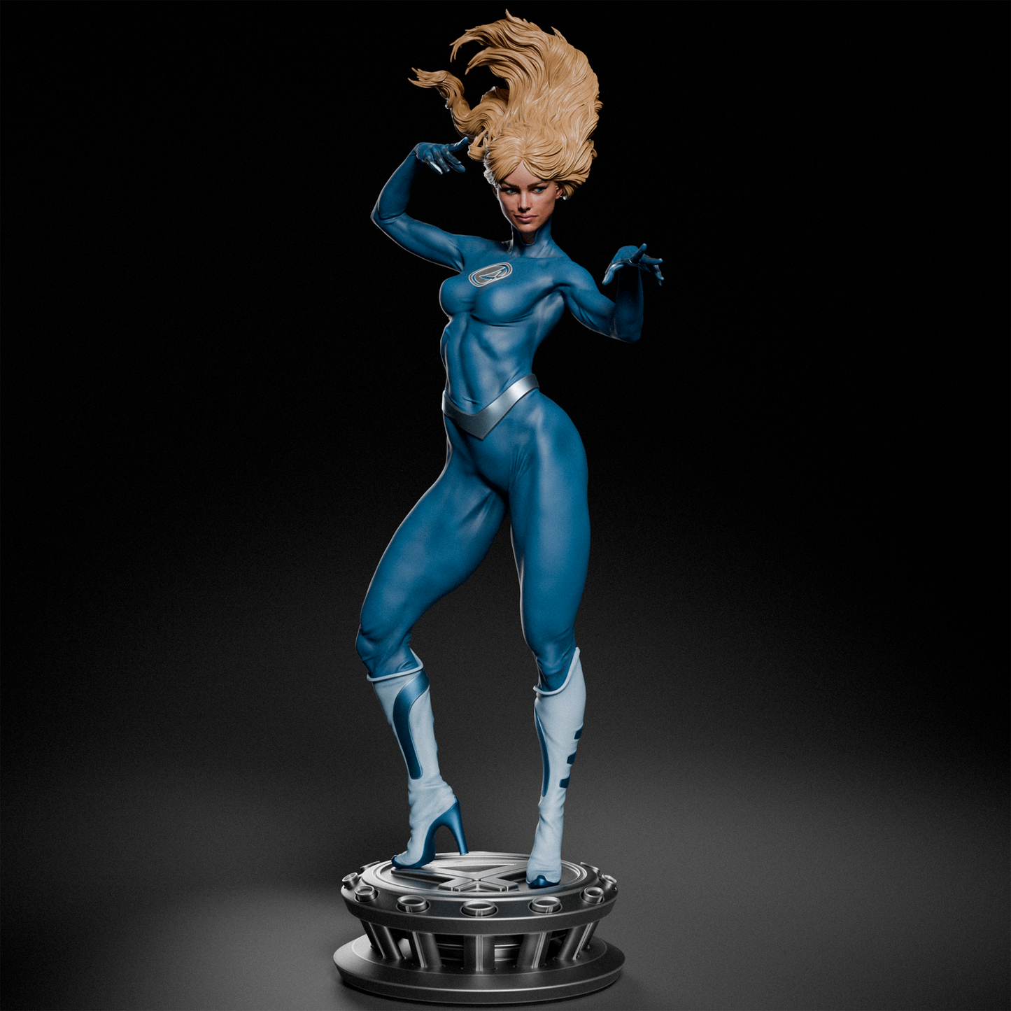 Invisible Woman Statue