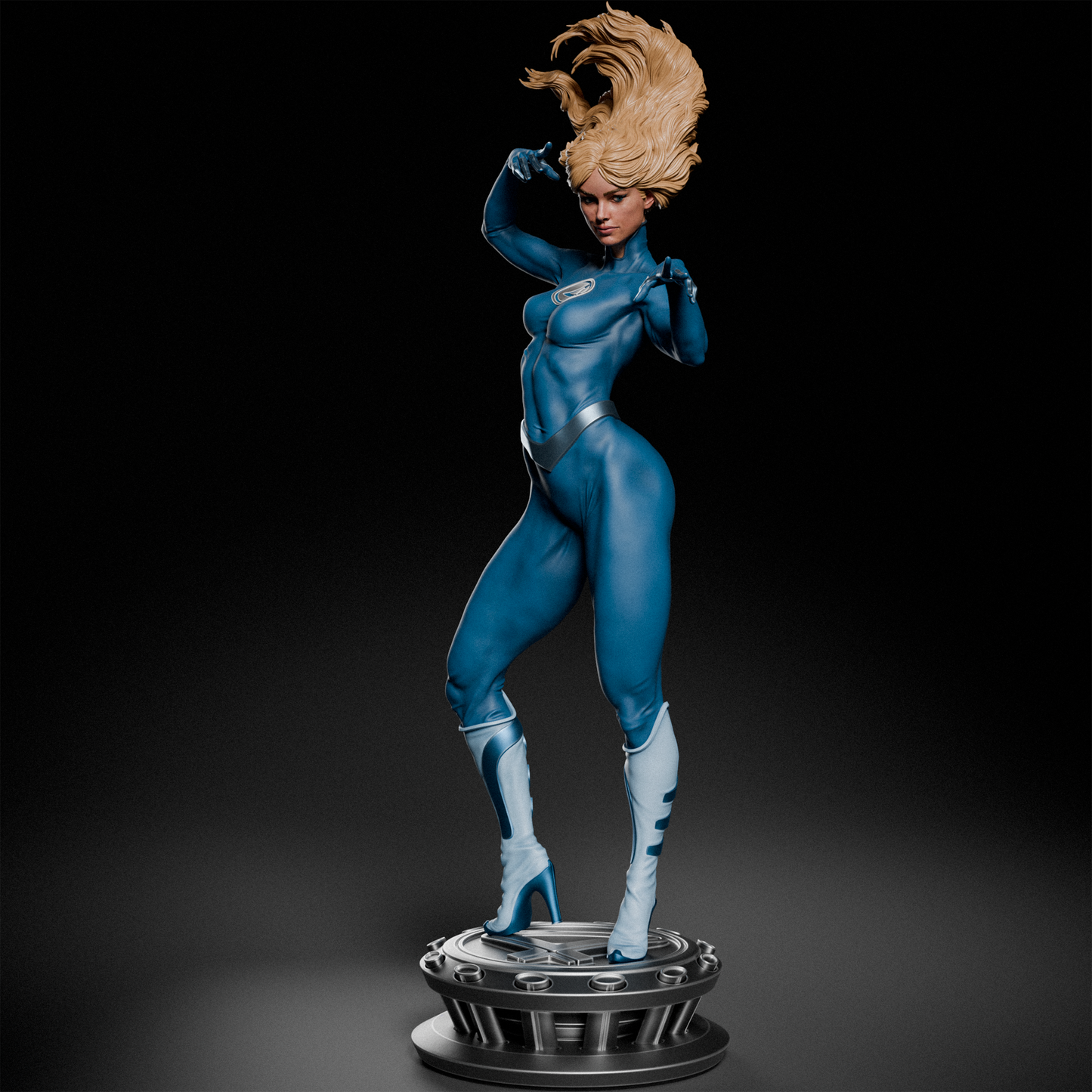 Invisible Woman Statue