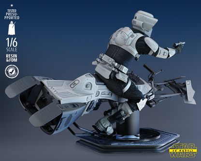 Stormtrooper Explorer Statue