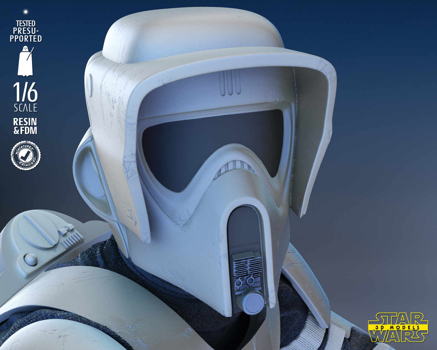 Stormtrooper Explorer Statue