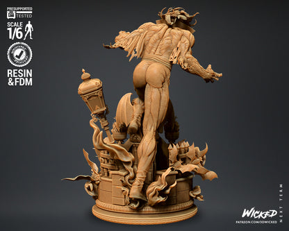 Morbius Statue