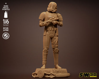 Night Trooper Statue