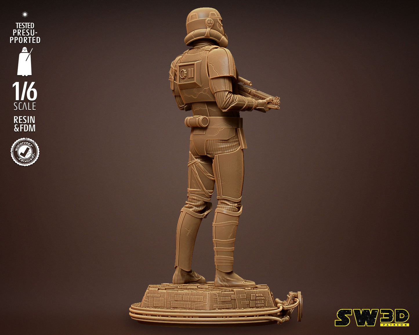 Night Trooper Statue