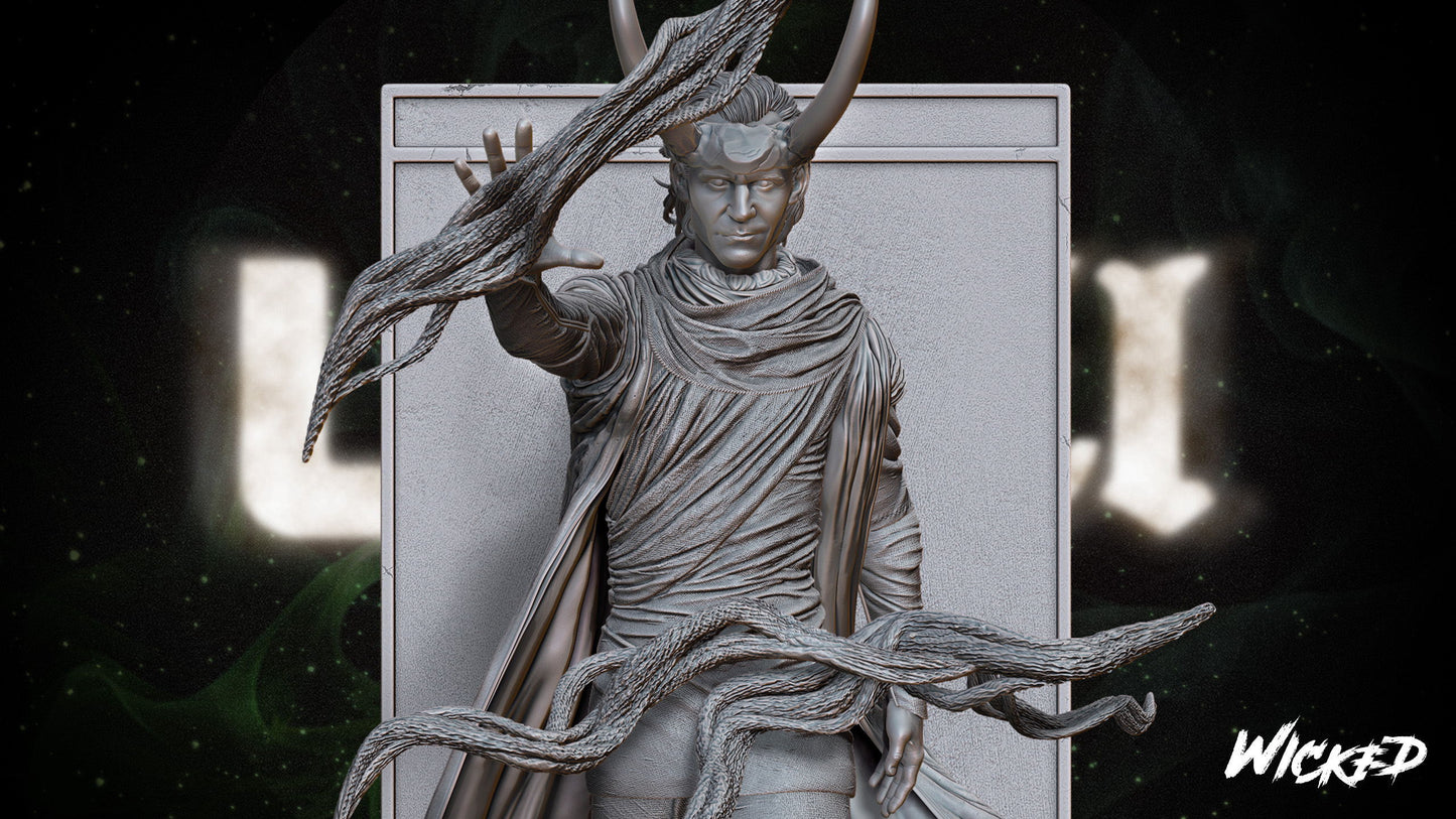 Loki God Statue