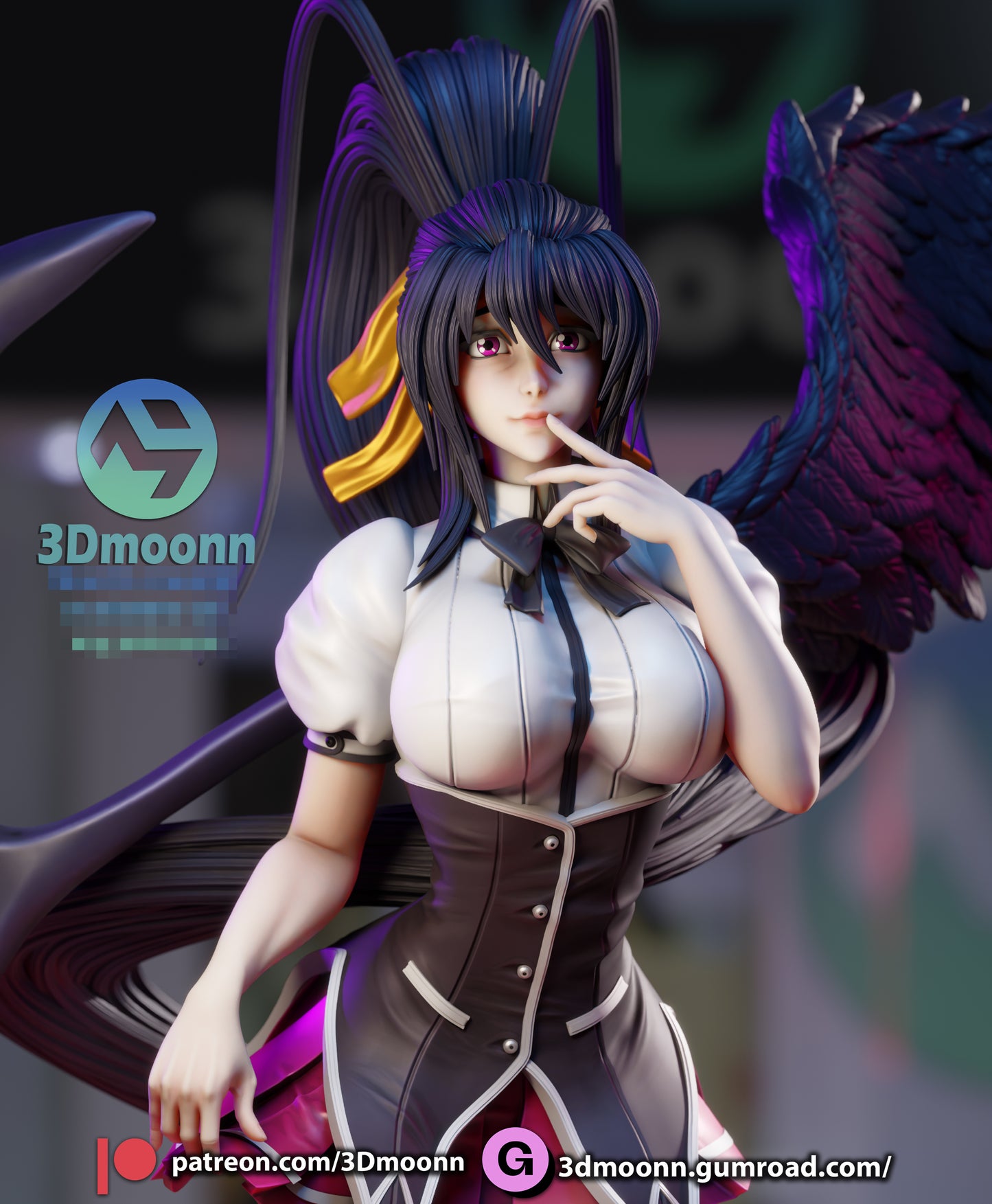 Akeno (HSDXD) Statue