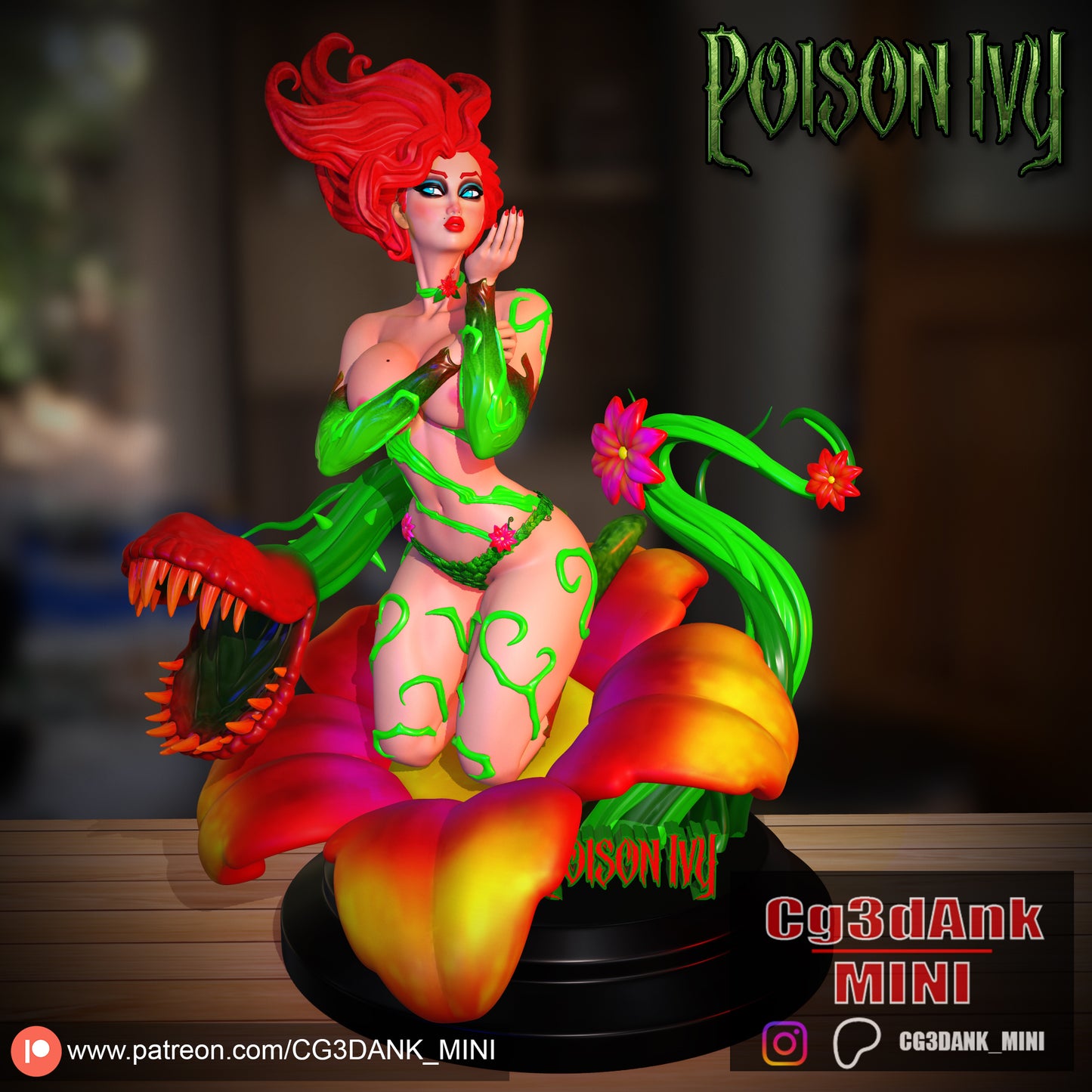 Poison Ivy Statue