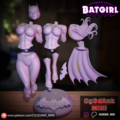 Bat Girl Statue