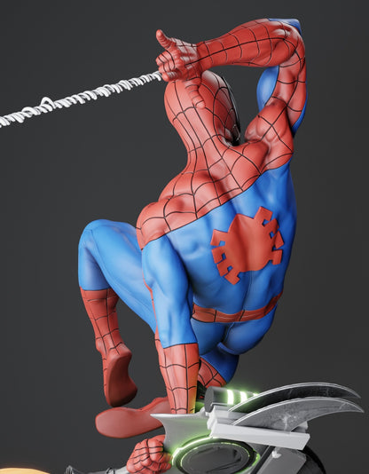 Spiderman Statue