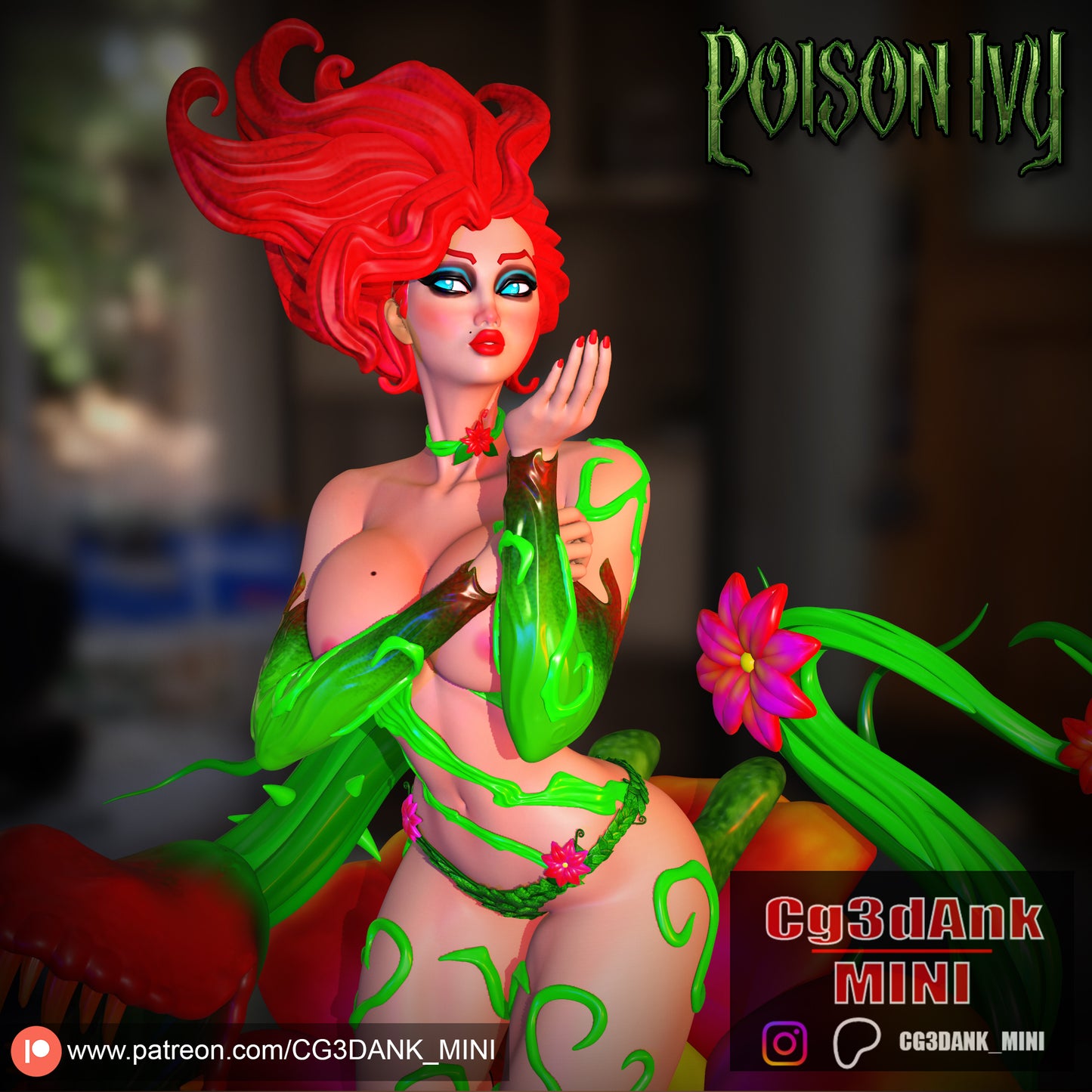 Poison Ivy Statue