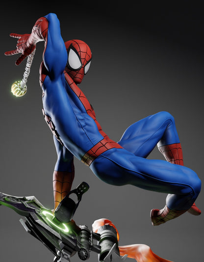 Spiderman Statue