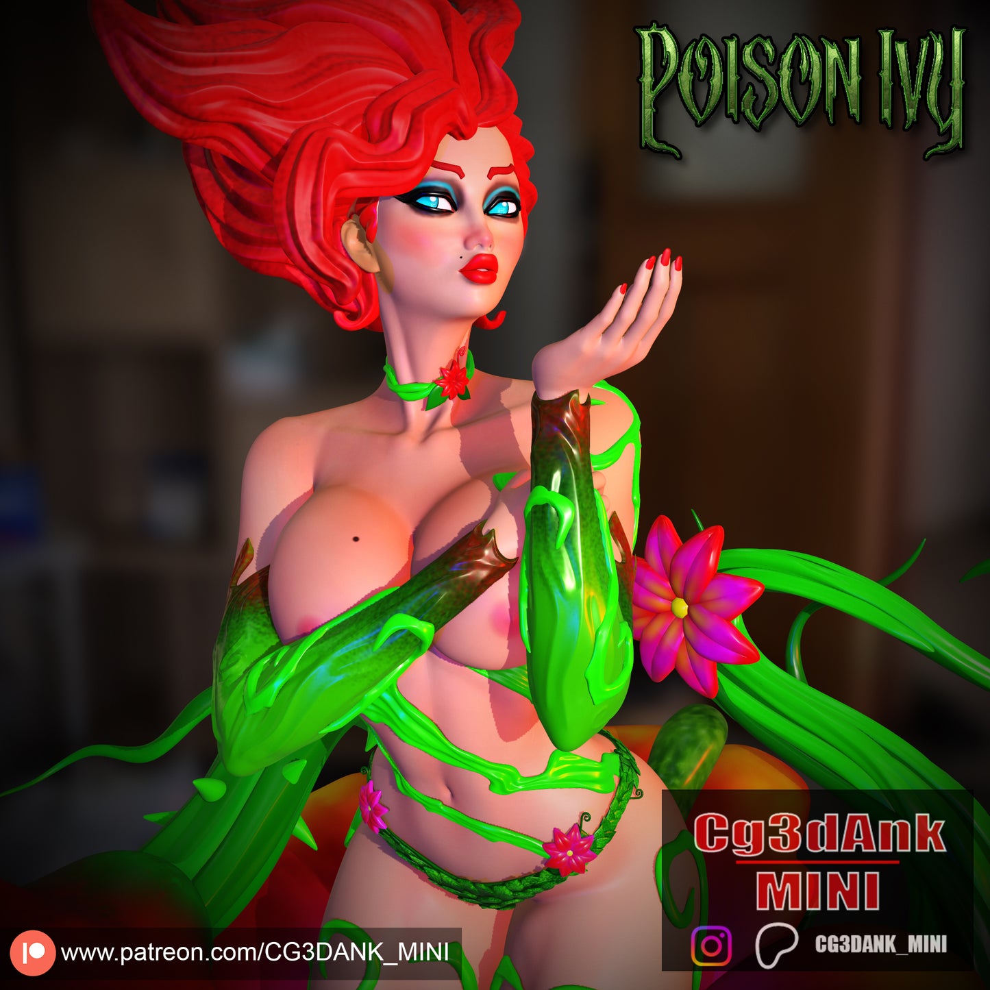 Poison Ivy Statue