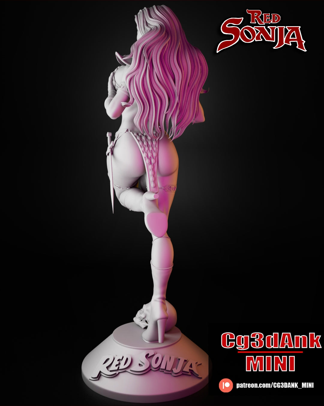 Red Sonja Statue