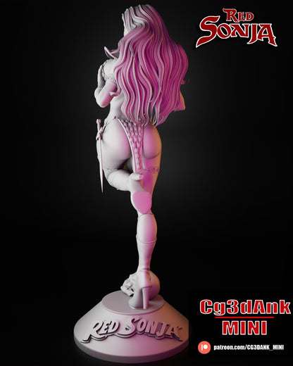 Red Sonja Statue