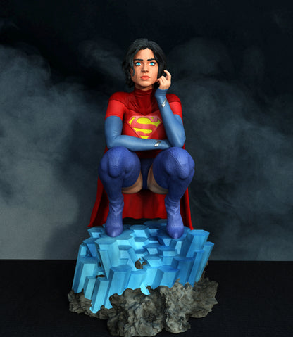 Super Girl Statue