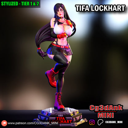 Tifa Lockhart Statue