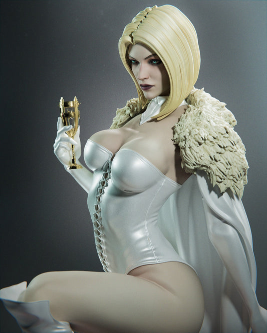 Emma Frost Statue