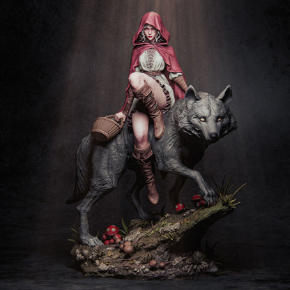 Red Riding Hood Statue