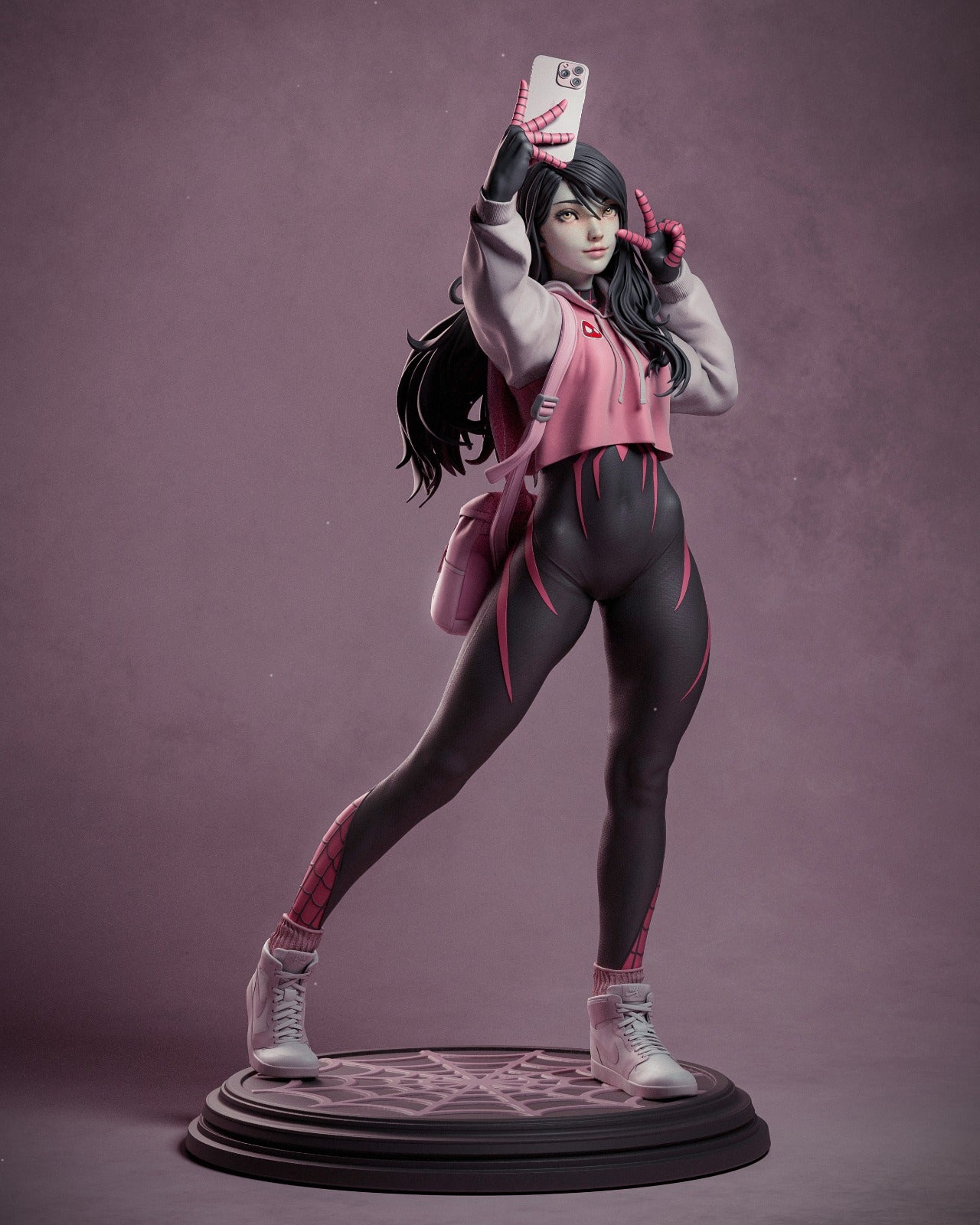 Spidergirl Statue