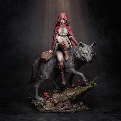 Red Riding Hood Statue