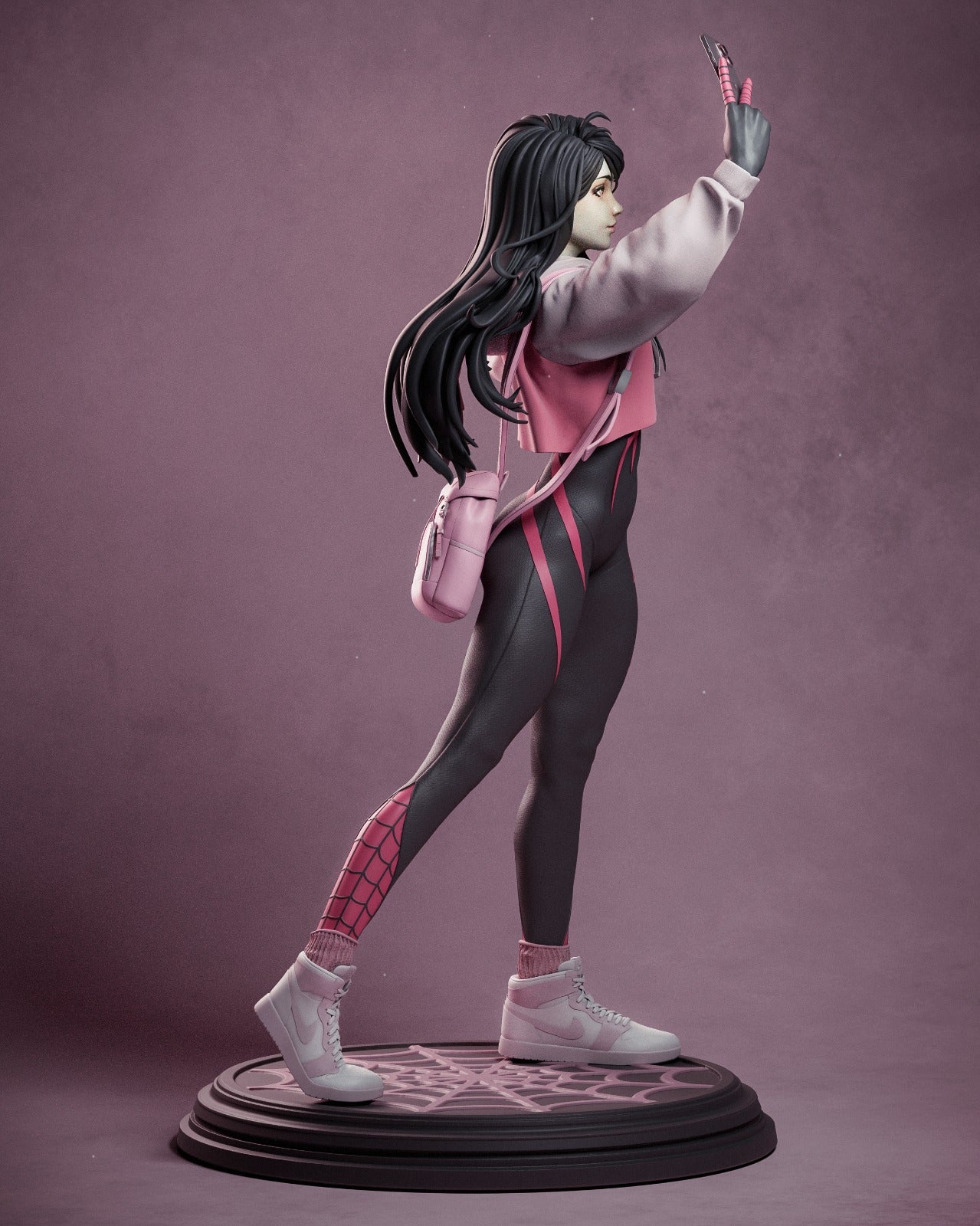 Spidergirl Statue