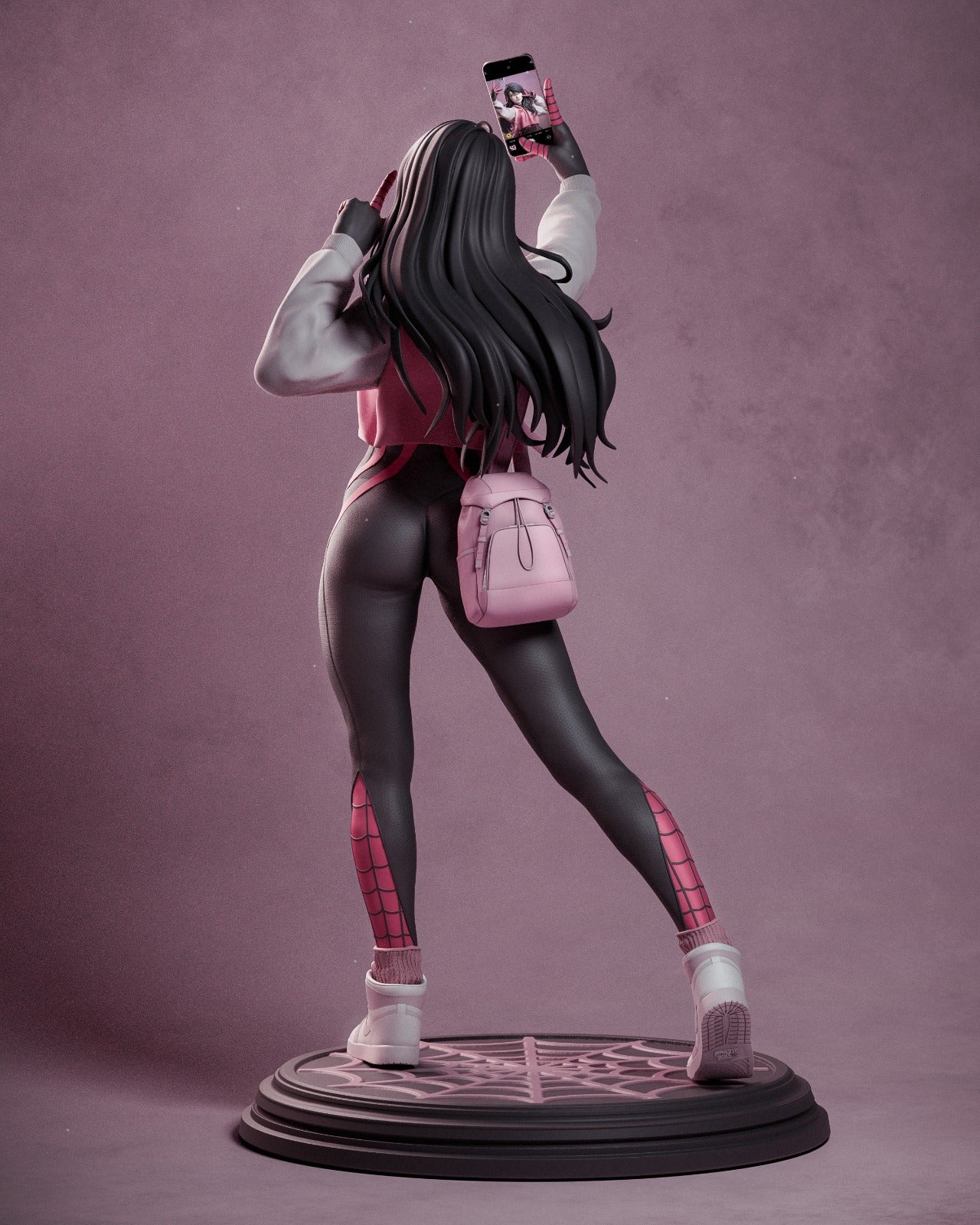 Spidergirl Statue