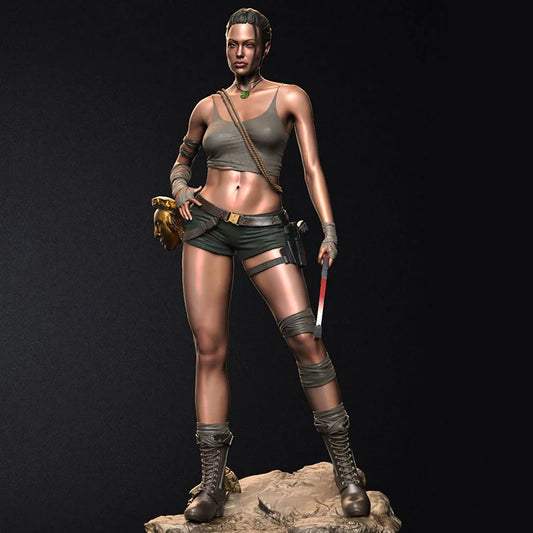 Lara Croft Statue