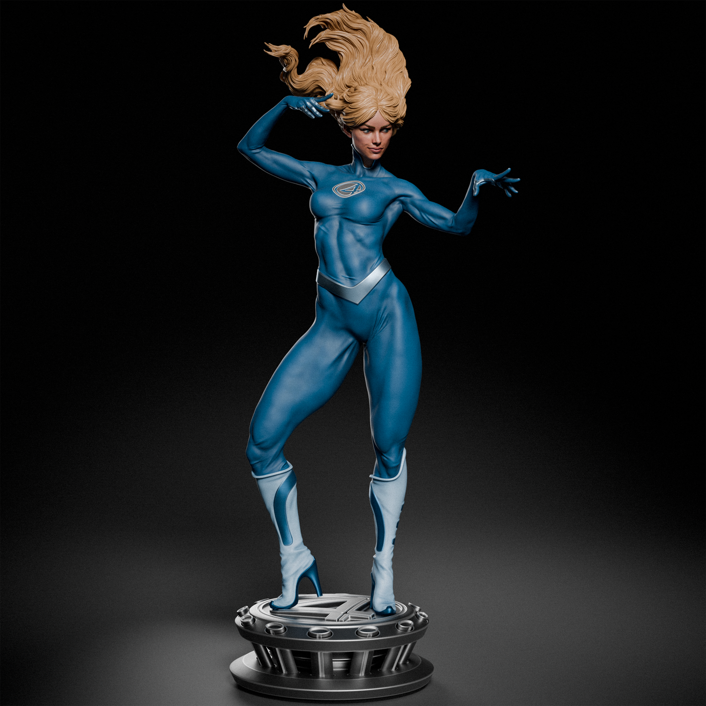 Invisible Woman Statue