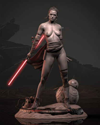 Rey Skywalker Statue