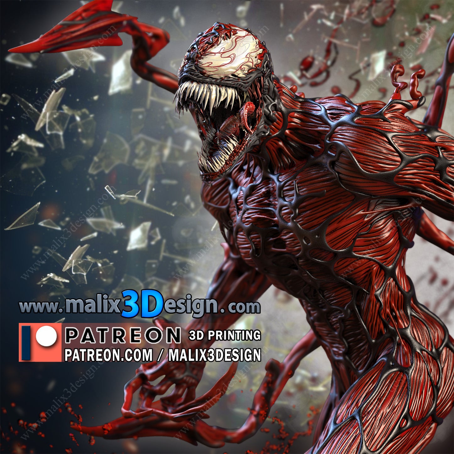 Carnage Statue